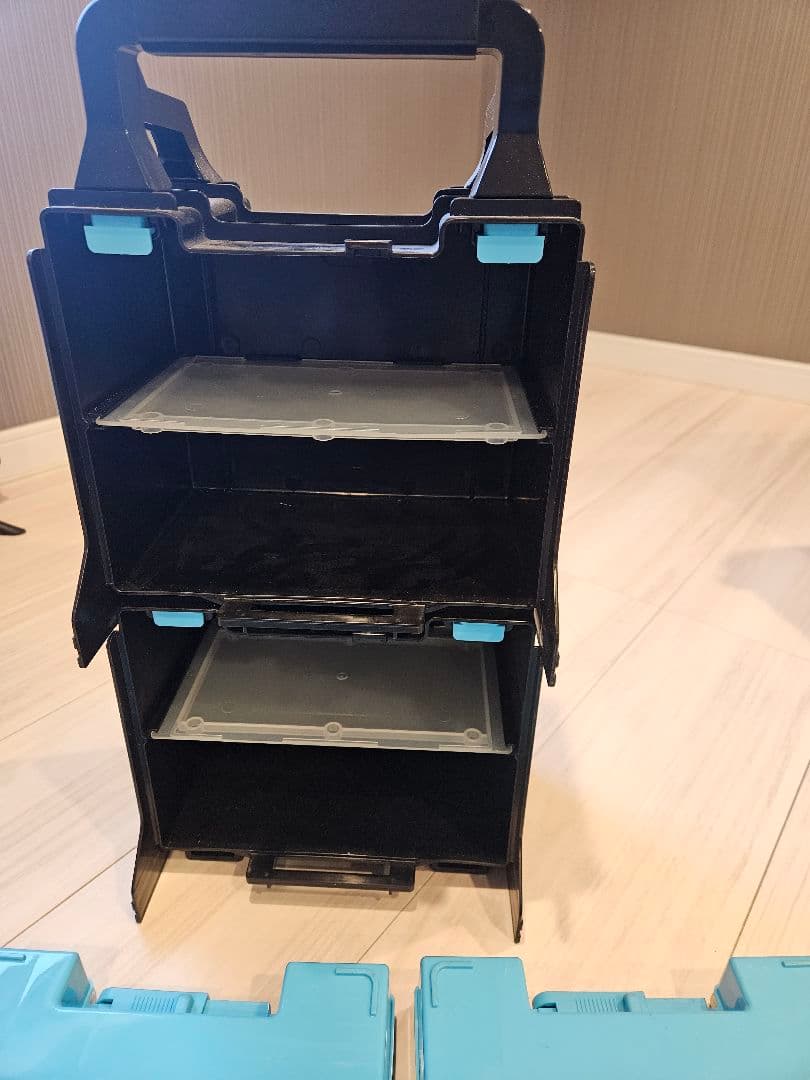 ミニ四駆　ポータブルピット　2014 ライトブルー　セッティングボード　ゲージ