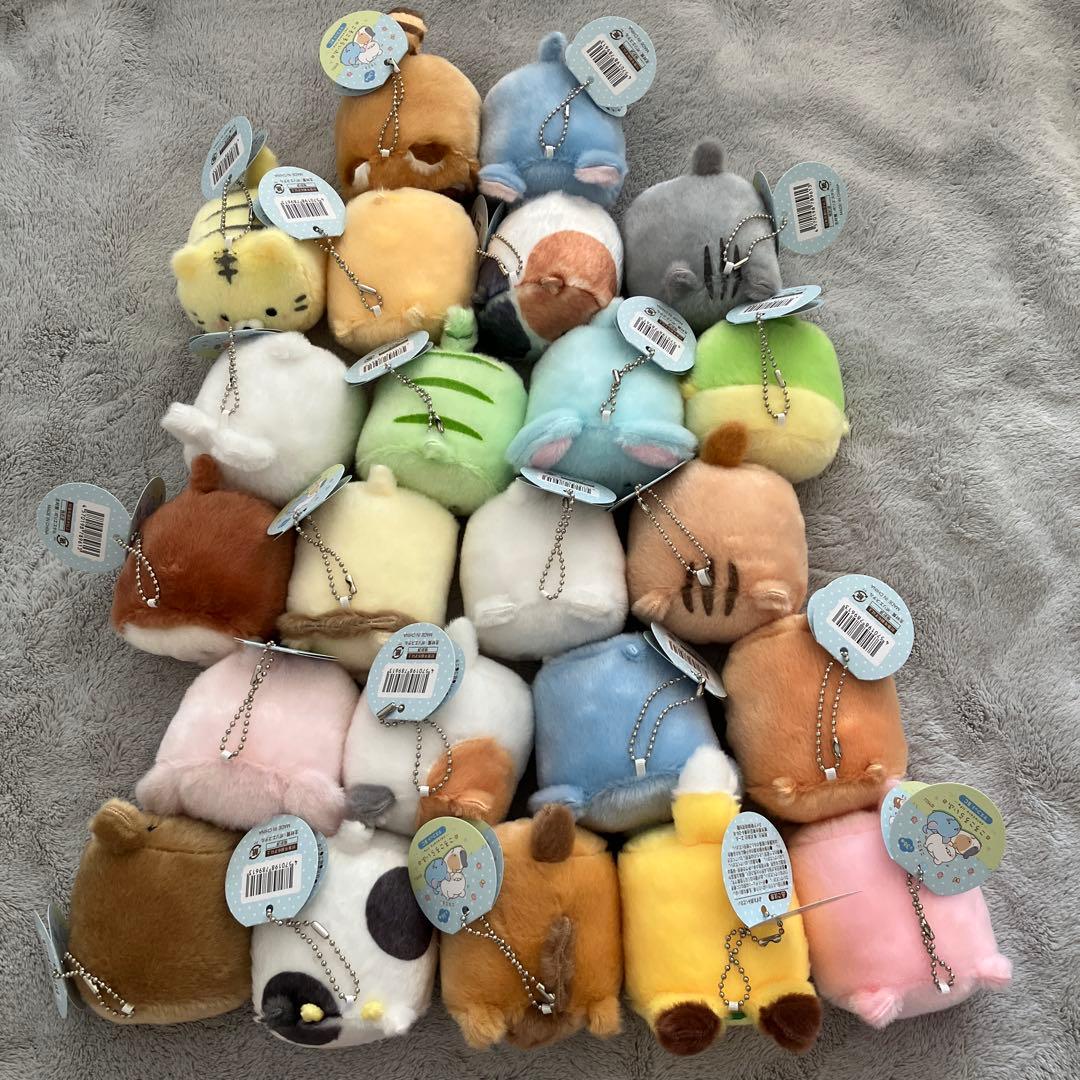 新品未使用　ころころらいふ マスコット　ぬいぐるみ　23種類セット　キーホルダー