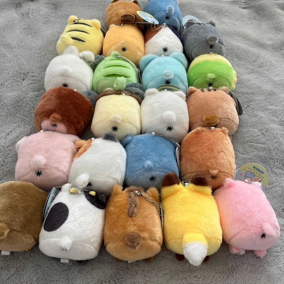 新品未使用　ころころらいふ マスコット　ぬいぐるみ　23種類セット　キーホルダー