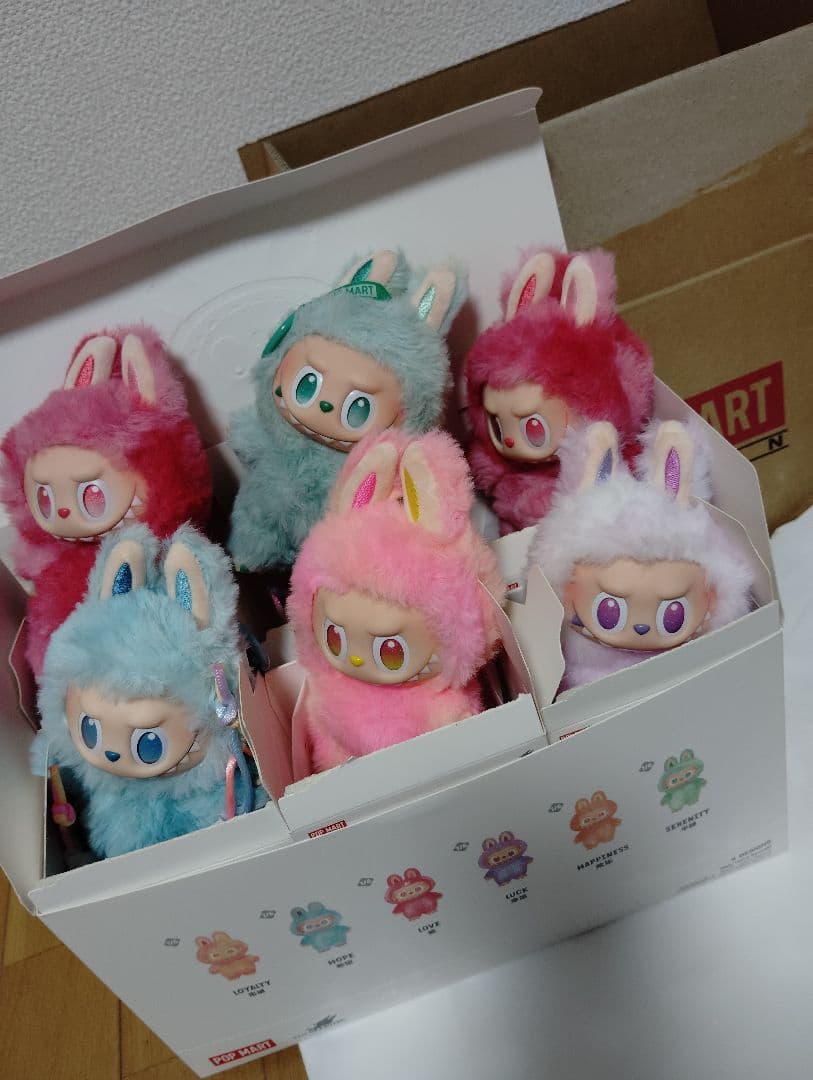 ラブブ 6体セット