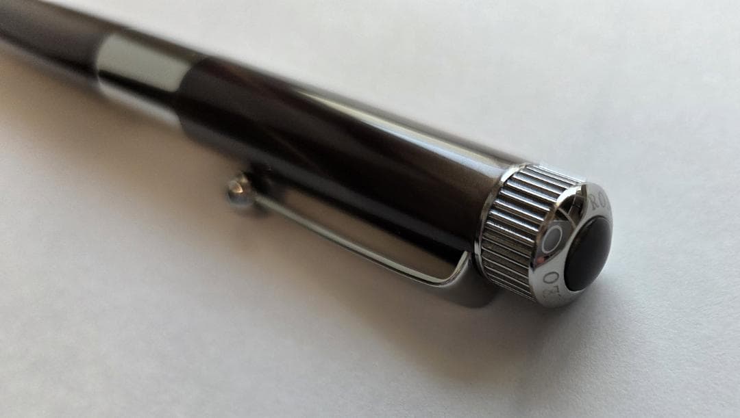 伊東屋 ROMEO No.3 ボールペン 細軸 イタリアングレー