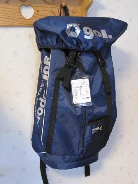 gol. シューズ収納バックパック ネイビー