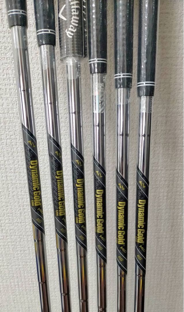 新品 キャロウェイ 2024 APEXPRO アイアン 6本セット ダイナミック