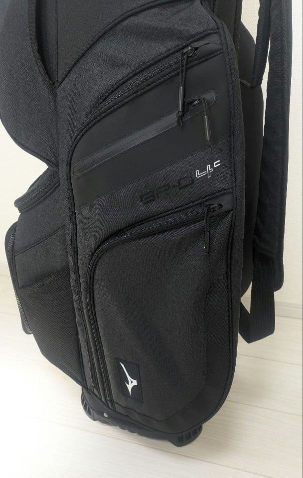 美品 ミズノ キャディバッグ 10.5型 14分割 MIZUNO ゴルフバッグ