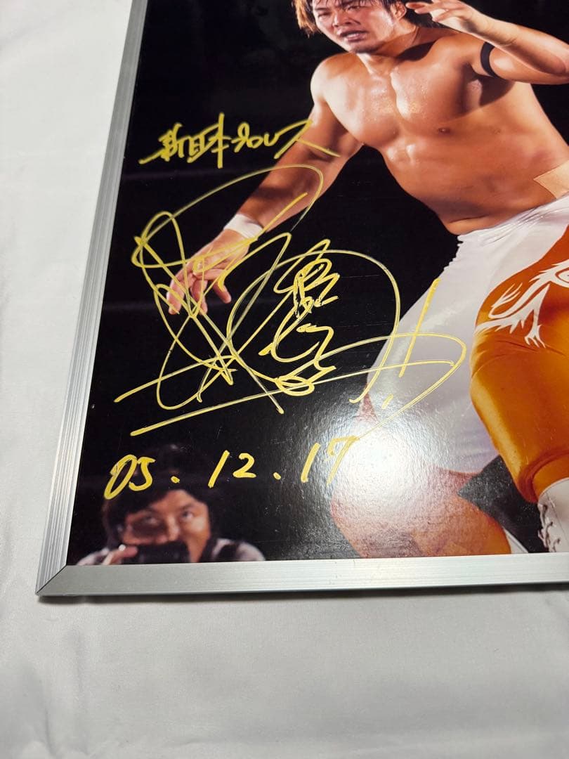 新日本プロレス　棚橋弘至　大パネル　2 週刊プロレス