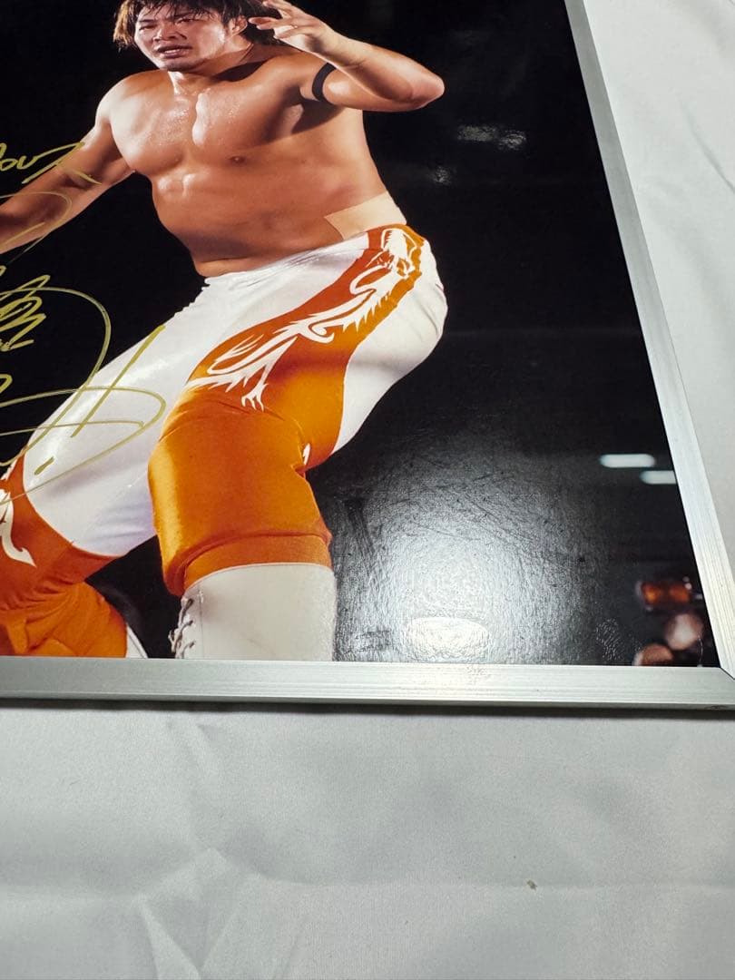 新日本プロレス　棚橋弘至　大パネル　2 週刊プロレス