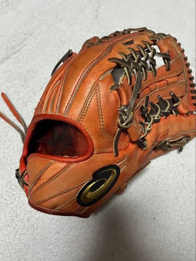 ASICS 外野手用 軟式グローブ GOLDSTAGE