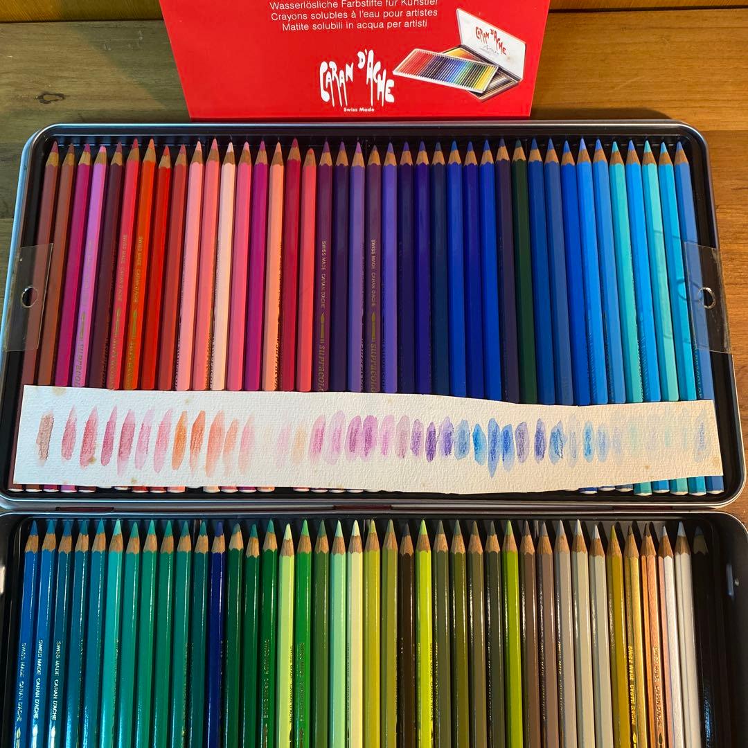 カランダッシュ 120色 スプラカラーソフト 水彩色鉛筆 スイス製