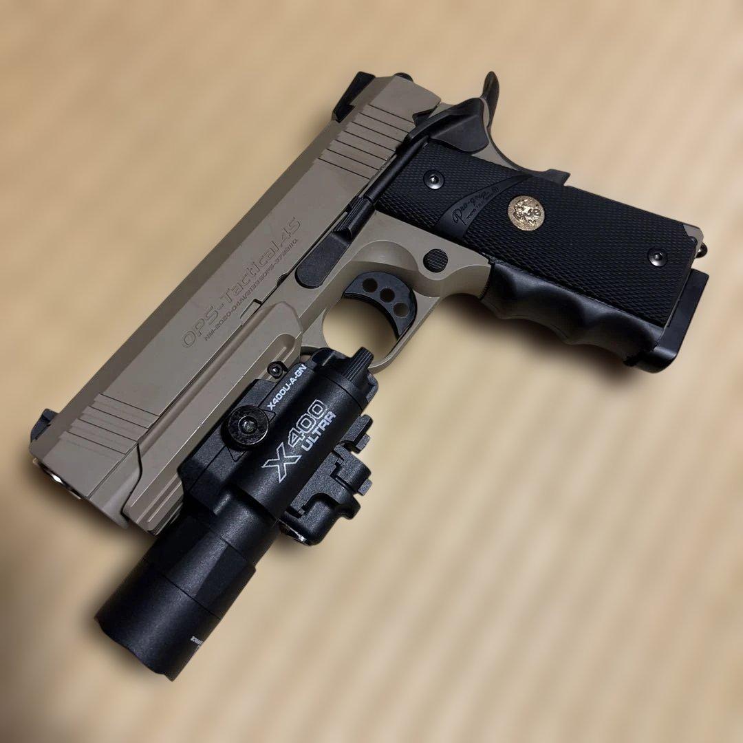 美品 東京マルイ ガスブローバック デザートウォーリア 外装カスタム 付属品多