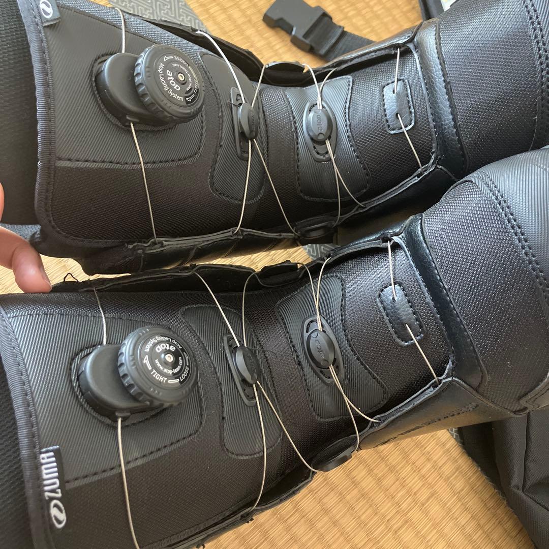 ZUMA スノーボード 3点セット ＋ボードバッグ＋ブーツバッグの5点セット