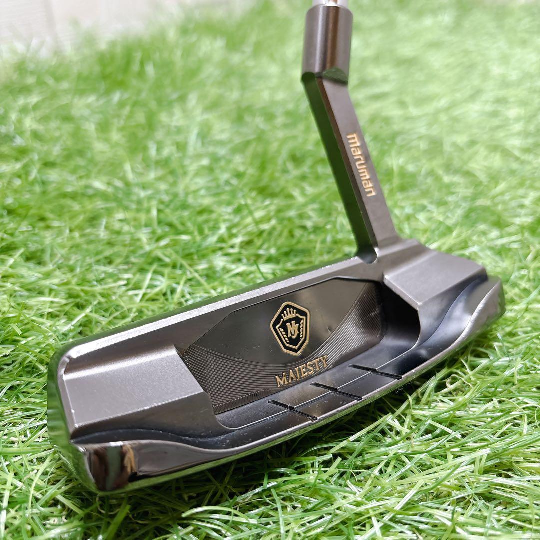 レフティ 最高級 マジェスティ パター MJ-105P 34インチ カバー付き