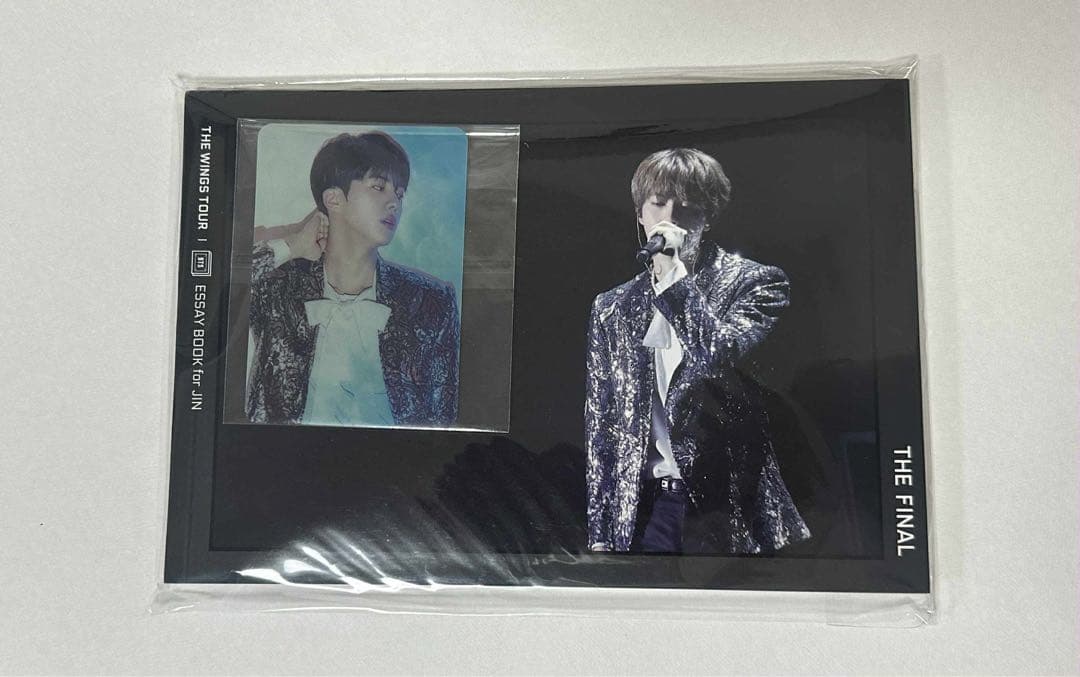 WINGS TOUR FINAL 公式 エッセイブック　ソクジン　JIN