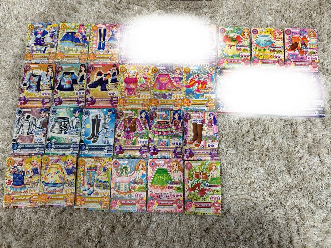 アイカツ カードセット 89枚 バラ売り可