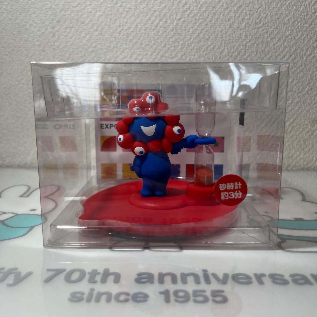 万博 セット 砂時計 まっちゃ ネックストラップ マイドオオキニ ピンバッジ