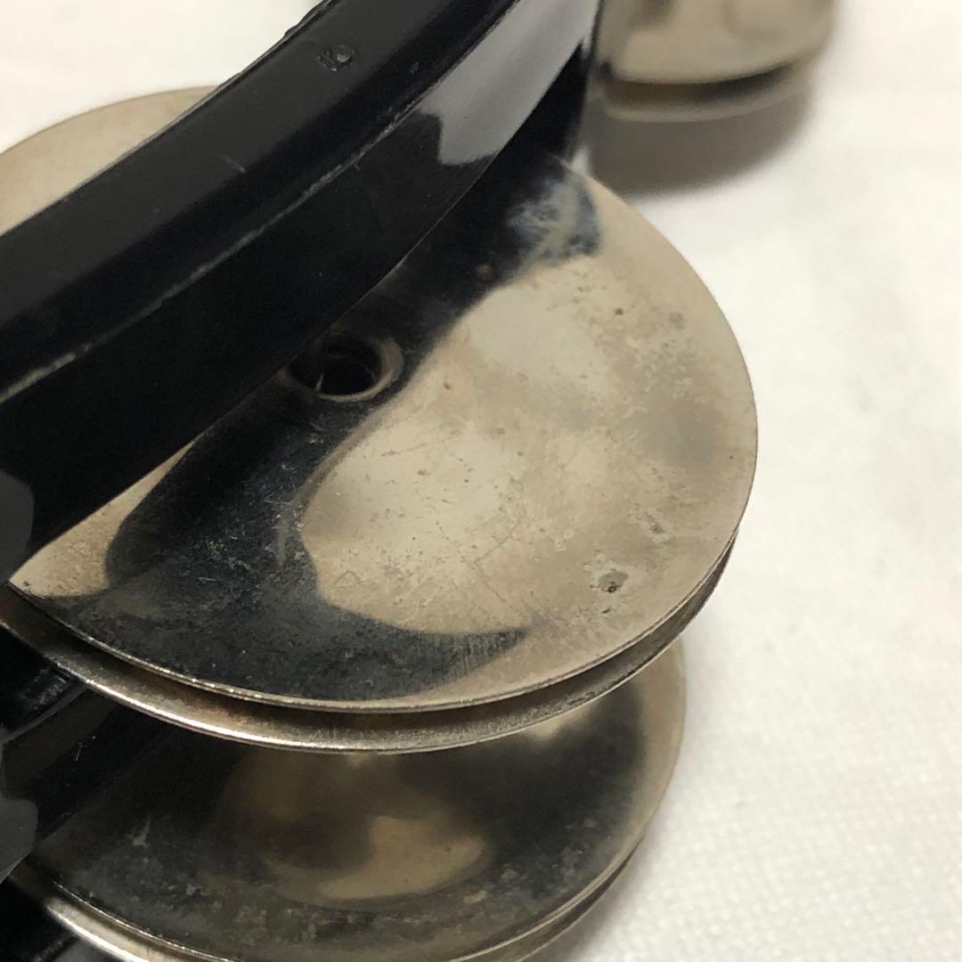 送料込★良品★RhythmTech タンバリン ブラック RT1010