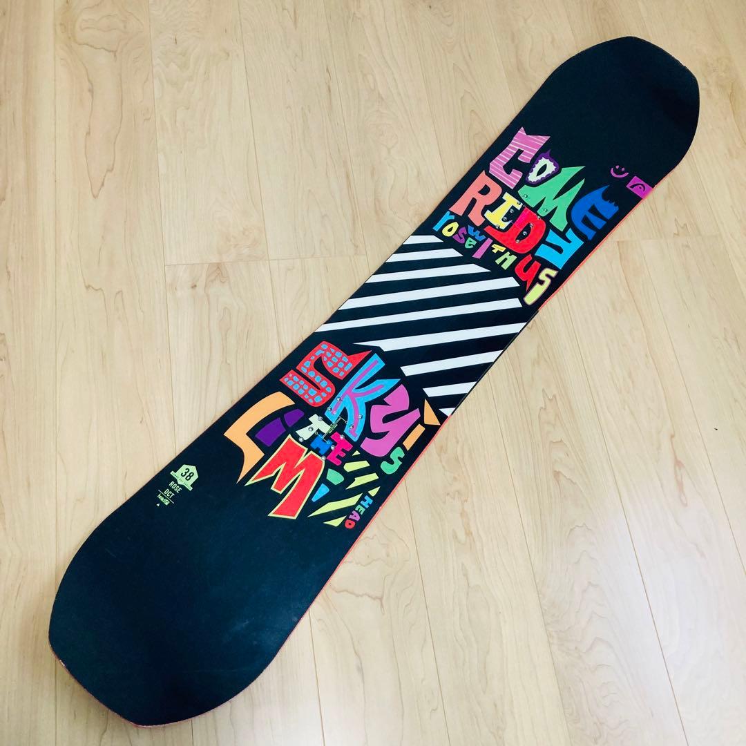 HEAD ROSE 138㎝×良品HEAD size S BURTONカバー付