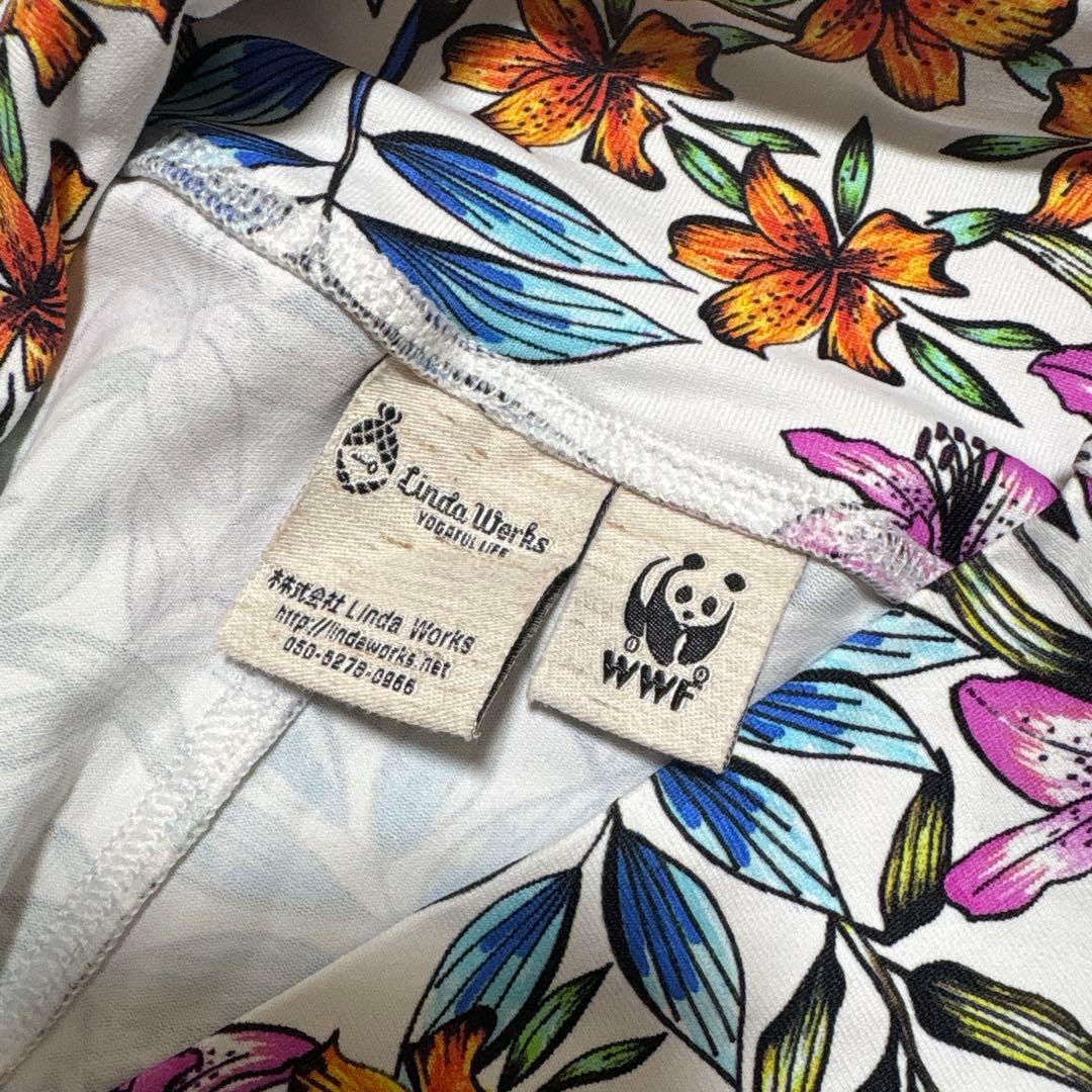 Linda Works 花柄 ヨガウェア 上下セット