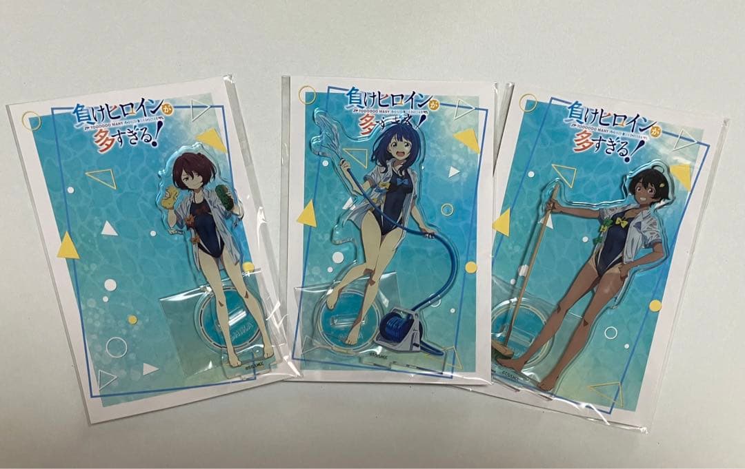 ■「負けヒロインが多すぎる！」グッズ7種類セット