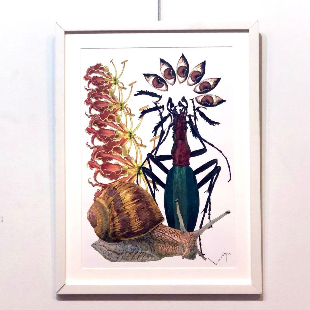 【原画】『片瞑り』