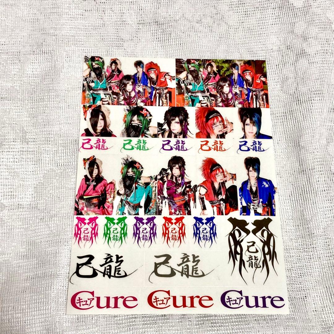 己龍 雑誌 切り抜き100枚以上＋DVD1枚,ステッカー1枚