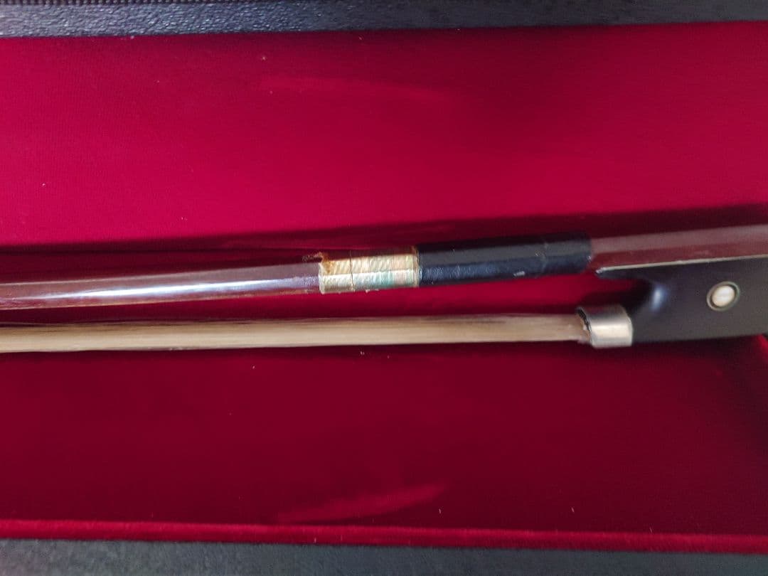 フレンチスタイル　コントラバス弓 　ビンテージ　70cm