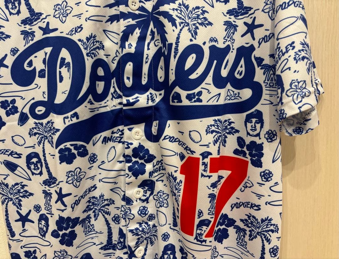 ⭐️期間限定価格⭐️【非売品】大谷翔平 サイン ユニフォーム アロハハワイアンシャツ