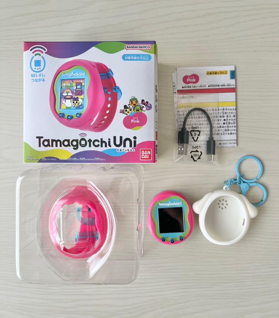Tamagotchi Uni ピンク　シナモン風ケース付き