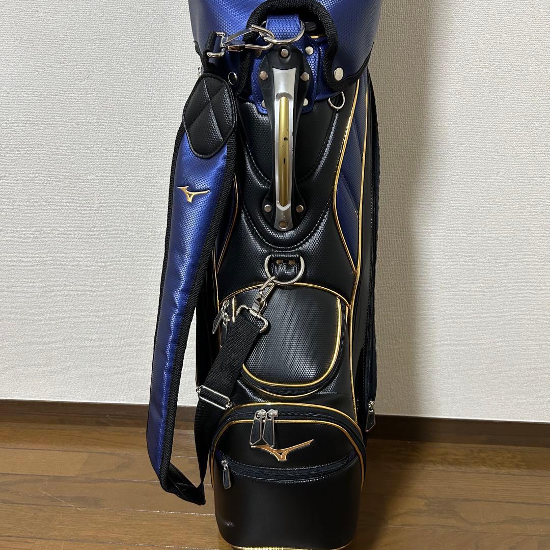 MIZUNO ミズノ ゴルフ ハイグレードキャディバッグ９.５型 美品！