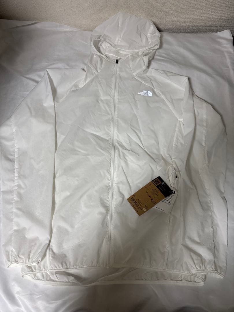 未使用 ノースフェイス スワローテイルフーディ ホワイト XL NP22280