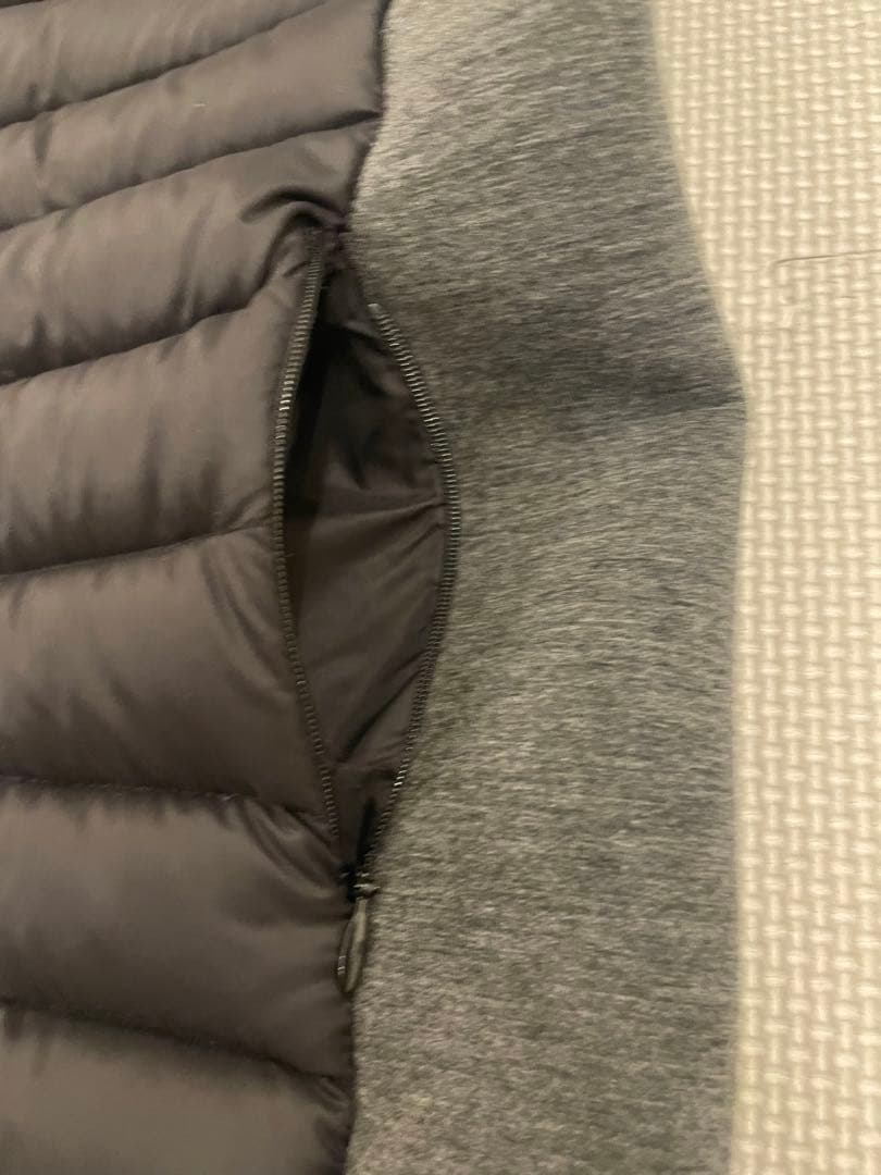 値下げ【MUTA】キルティングダウン切替ベスト（M） ブラック