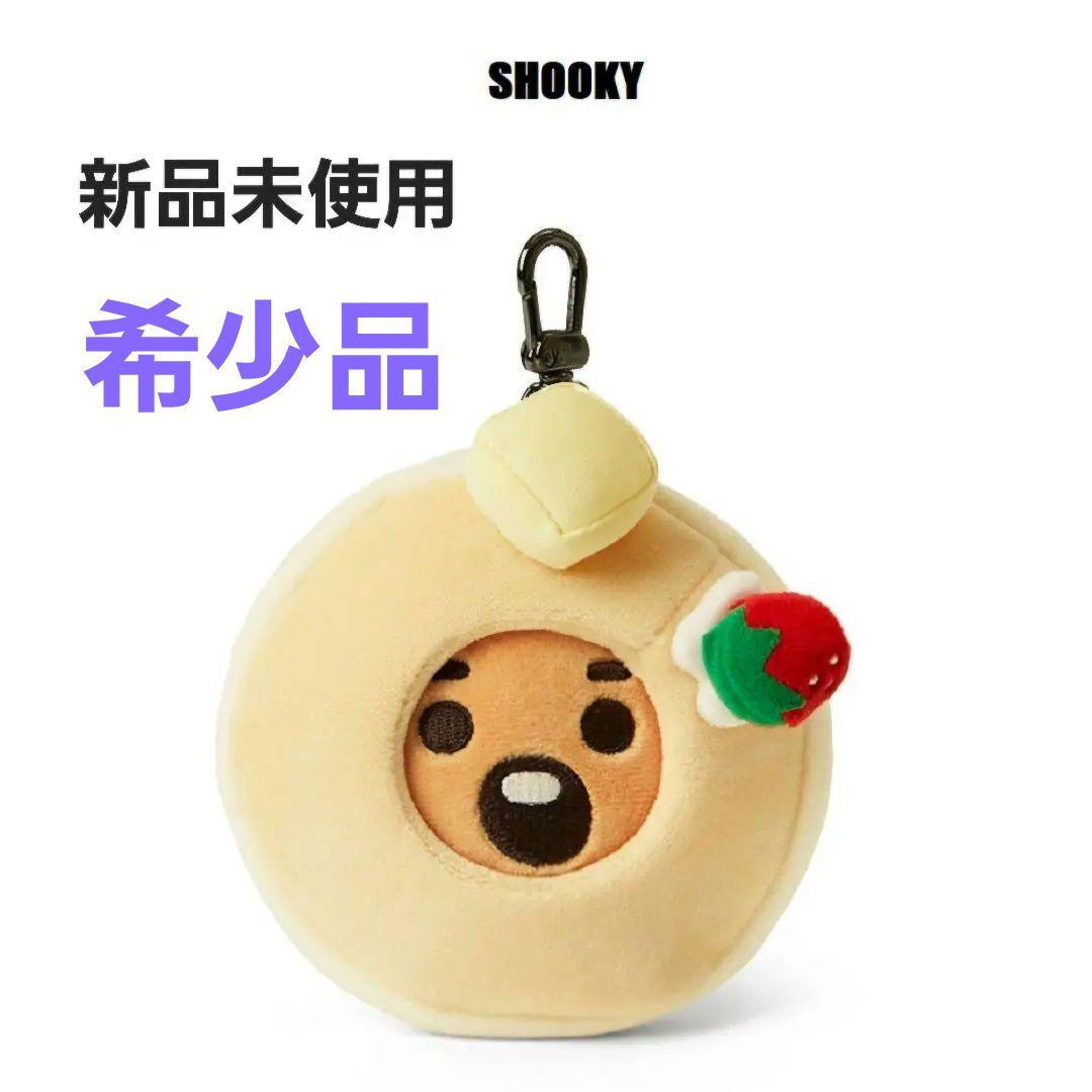 BT21　マスコット　ぬいぐるみ　スイーツ　パンケーキ　SHOOKY