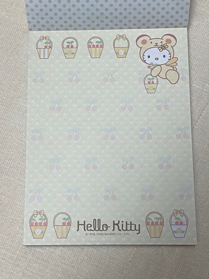 【レア 平成 当時物】ラスト1点！ ベアキティ メモ