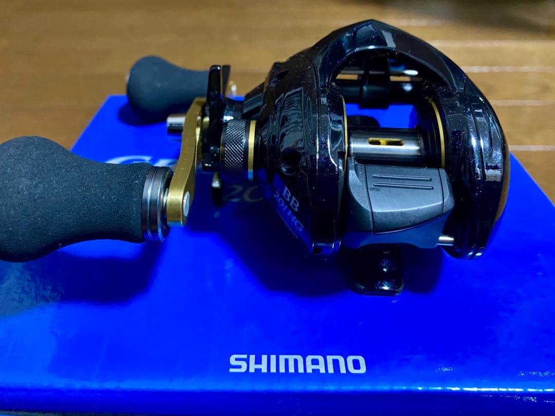美品 SHIMANO GRAPPLER BB 201HG ベイトリール シマノ