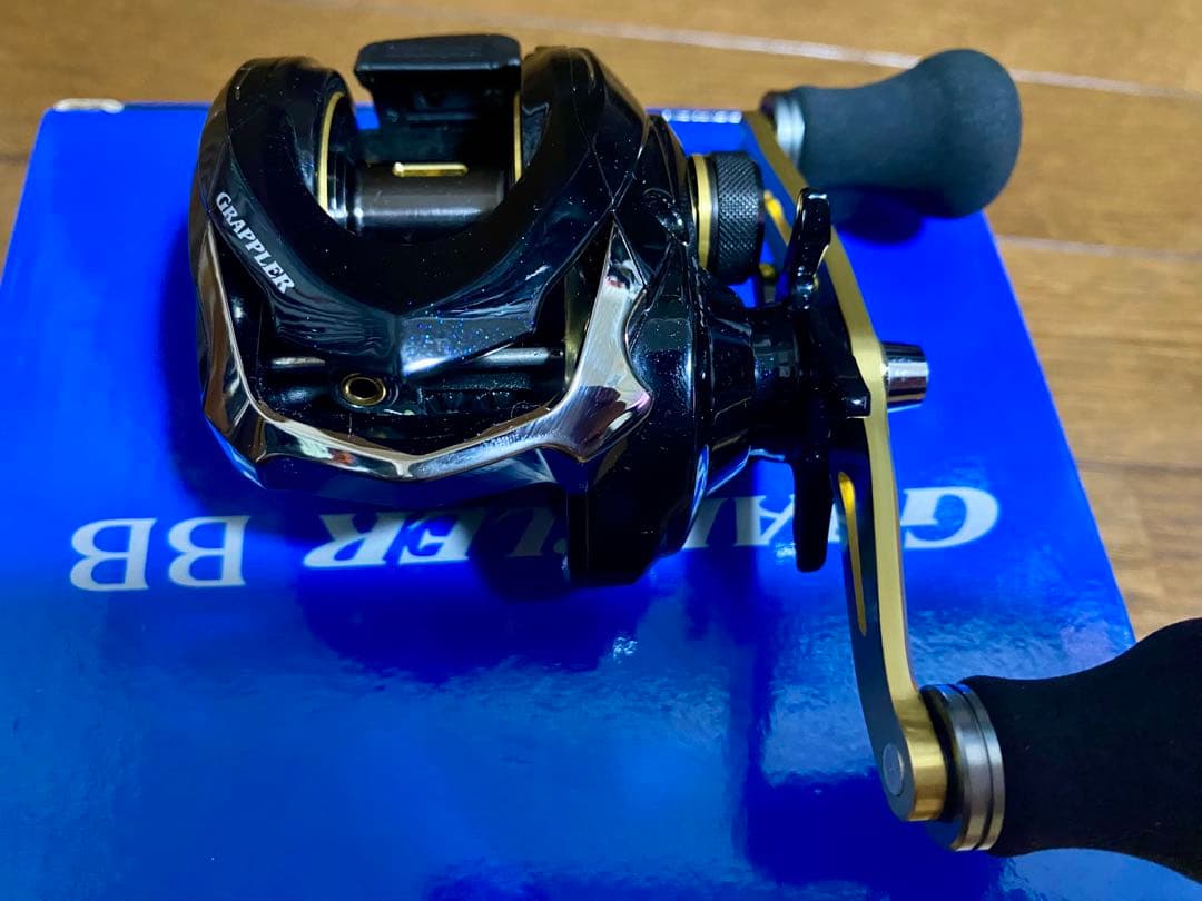 美品 SHIMANO GRAPPLER BB 201HG ベイトリール シマノ