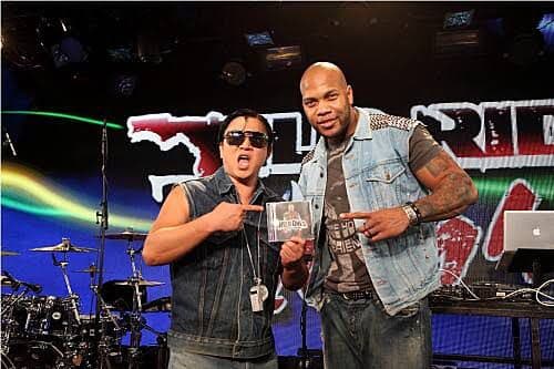 【再値下げ】フロー・ライダー　直筆サイン色紙