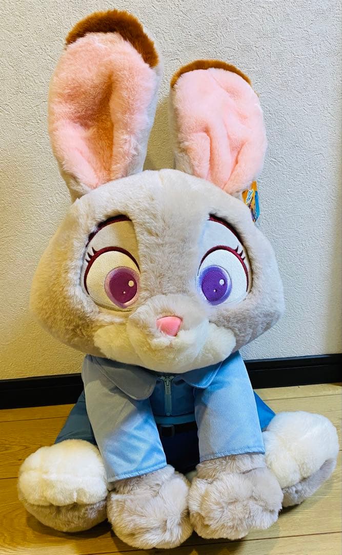 ズートピア ジュディ・ポップス　ぬいぐるみ ブランケット付き