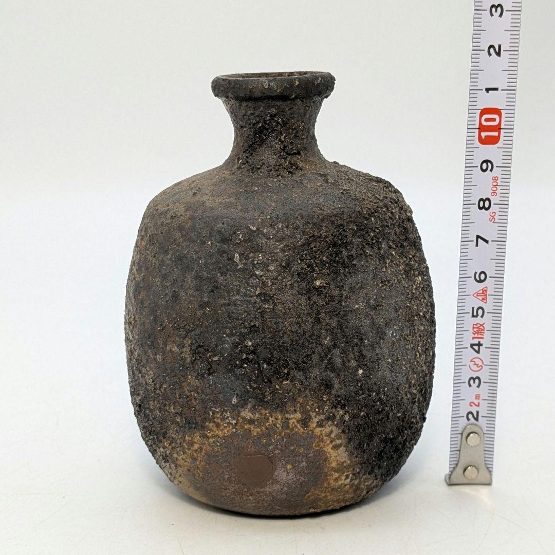 小野田瑞穂 備前焼 窯変徳利C とっくり 酒器 食器 フラワーベース 一輪挿し