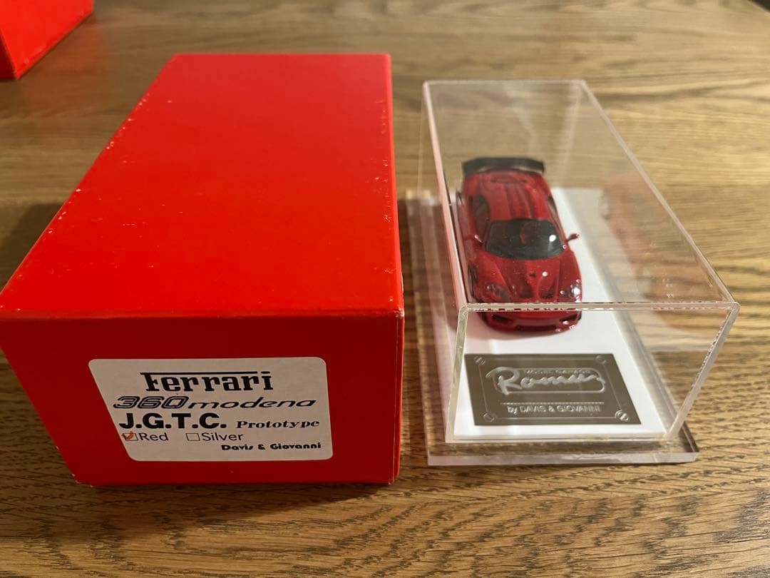 D&G 1/43 フェラーリ360 modena J.G.T.C. Red