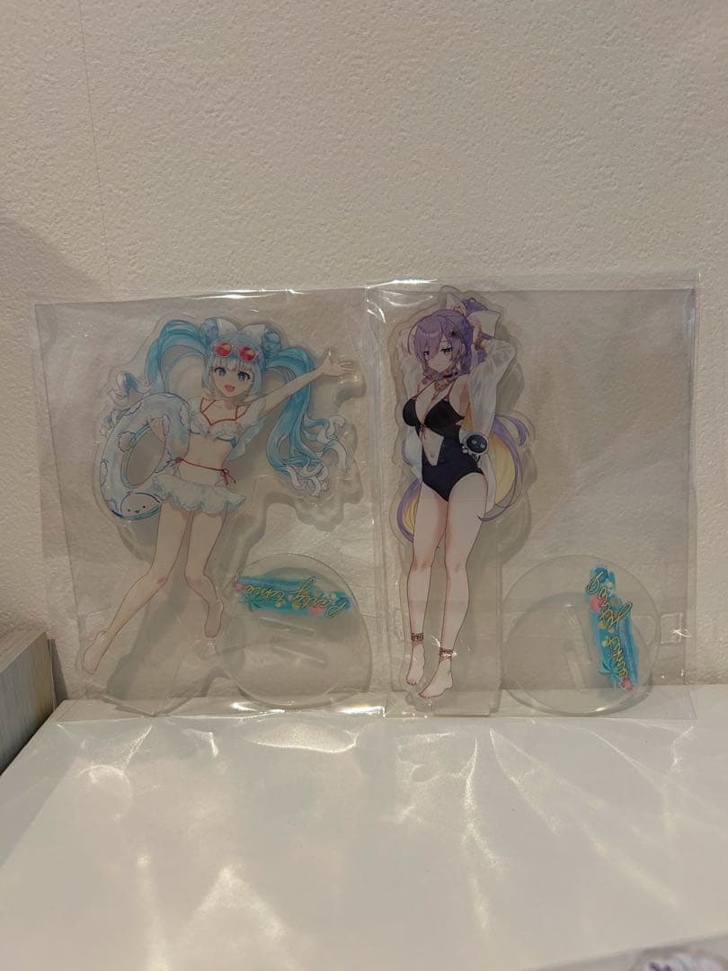 ホロライブ　水着　アクリルスタンド　１７点セット♡ おまけステッカー付き‼️