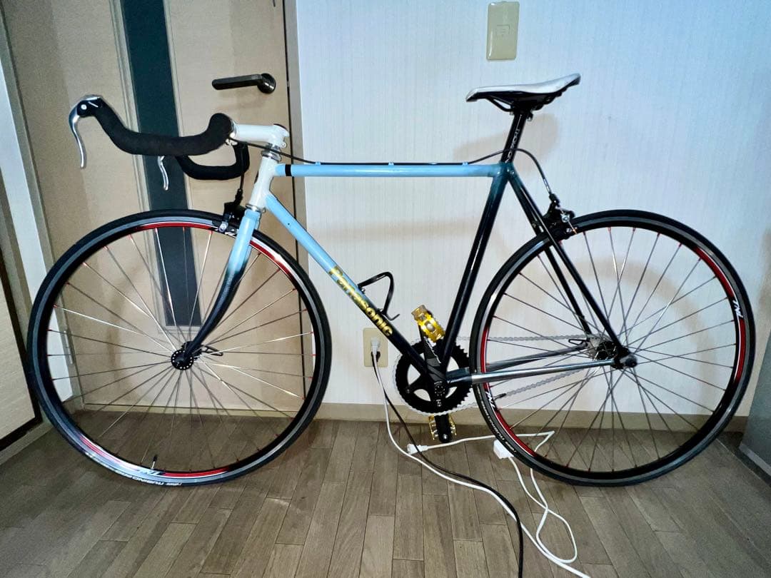 【Cat eye Bolt800付属】軽量シングルスピードバイク【パナモリ】