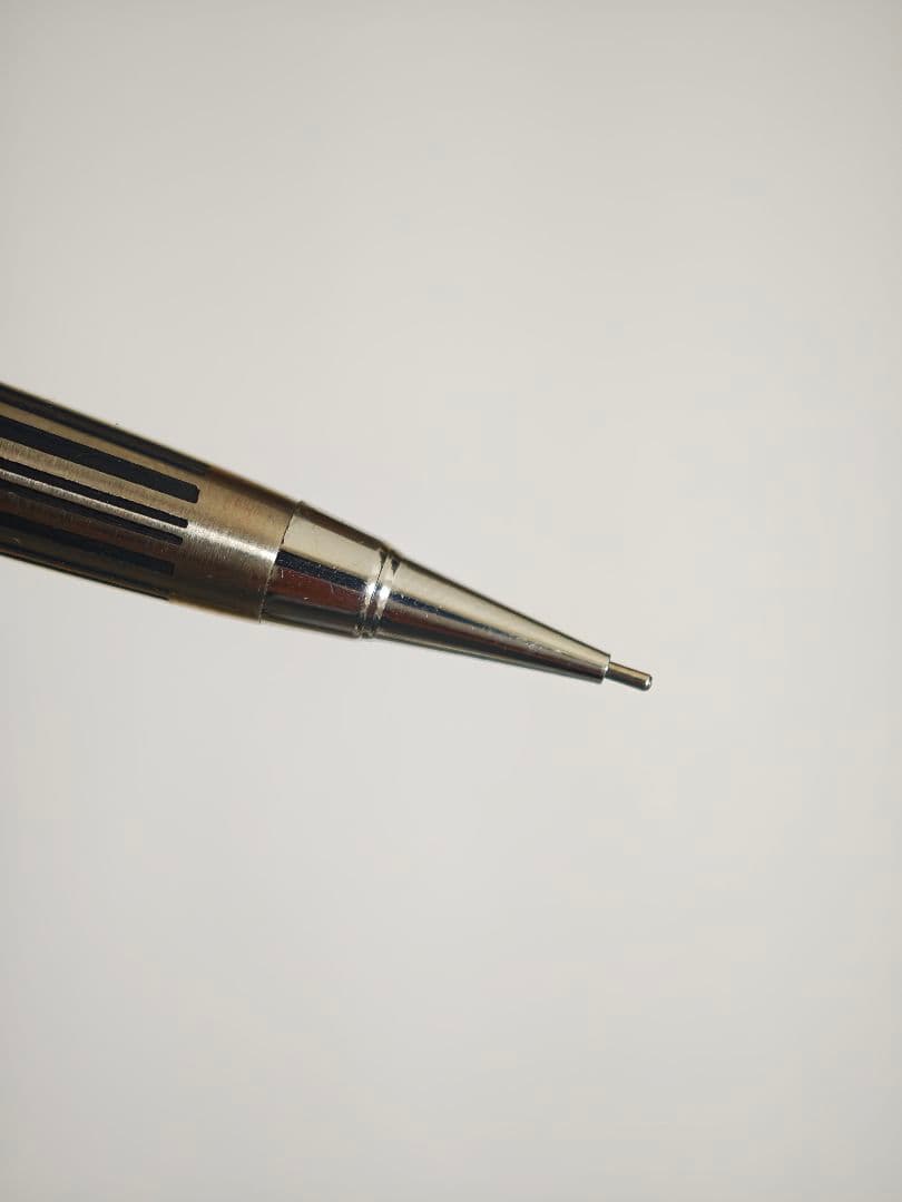 Newman　スーパー5　廃盤シャープペンシル　ストライプ　蝕刻　ニューマン