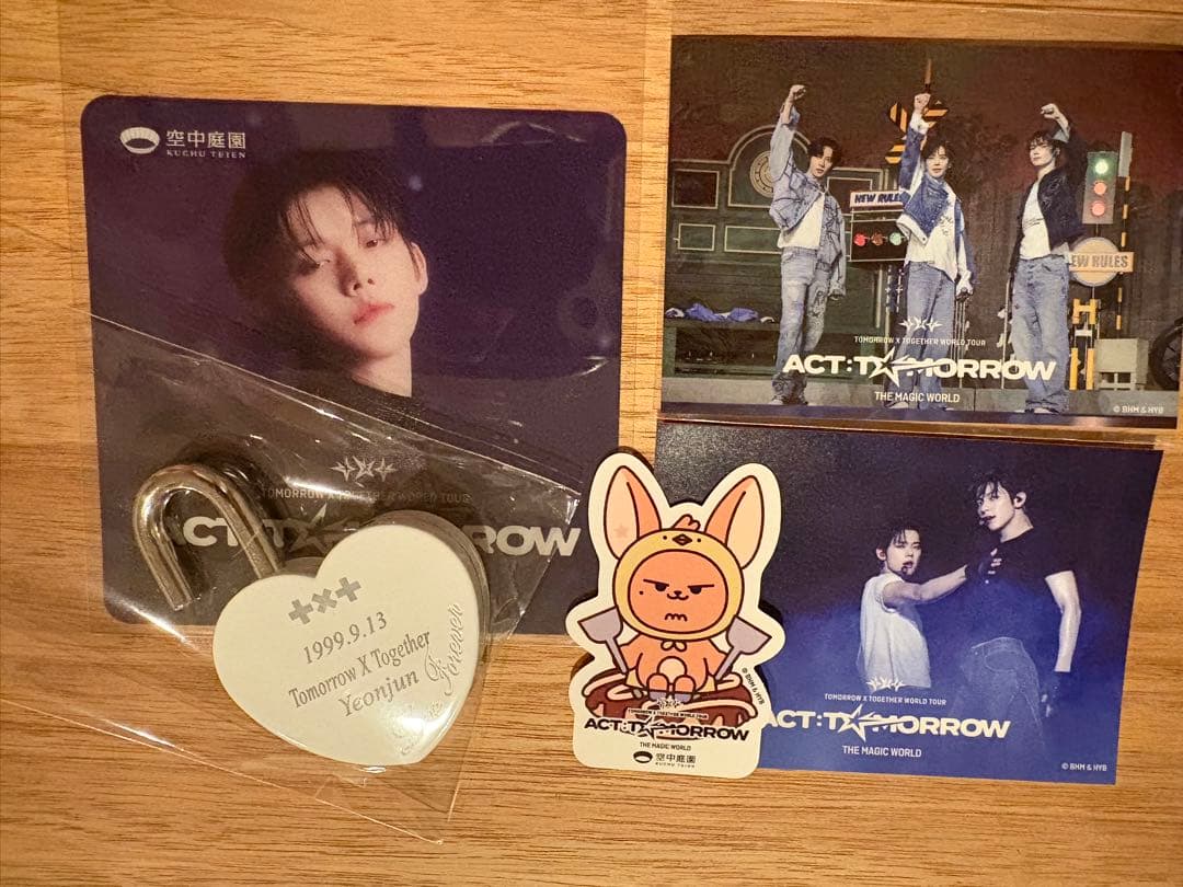 TXT TOMORROW X TOGETHER 空中庭園　5点セット