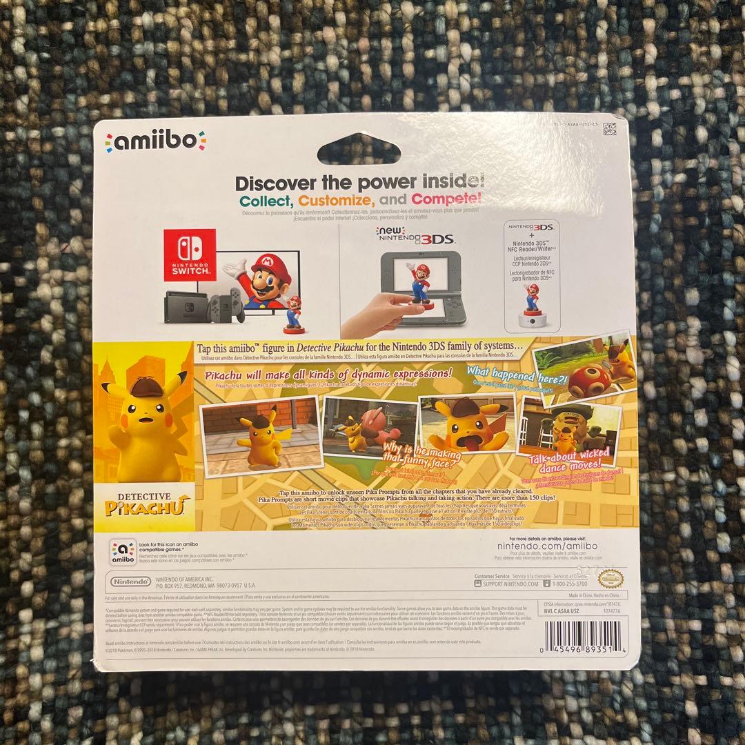 amiibo 【北米版】名探偵ピカチュウ(ポケモンシリーズ)