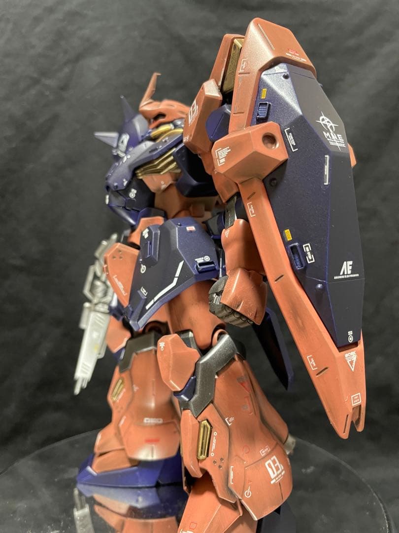 ガンプラHGメッサー塗装完成品