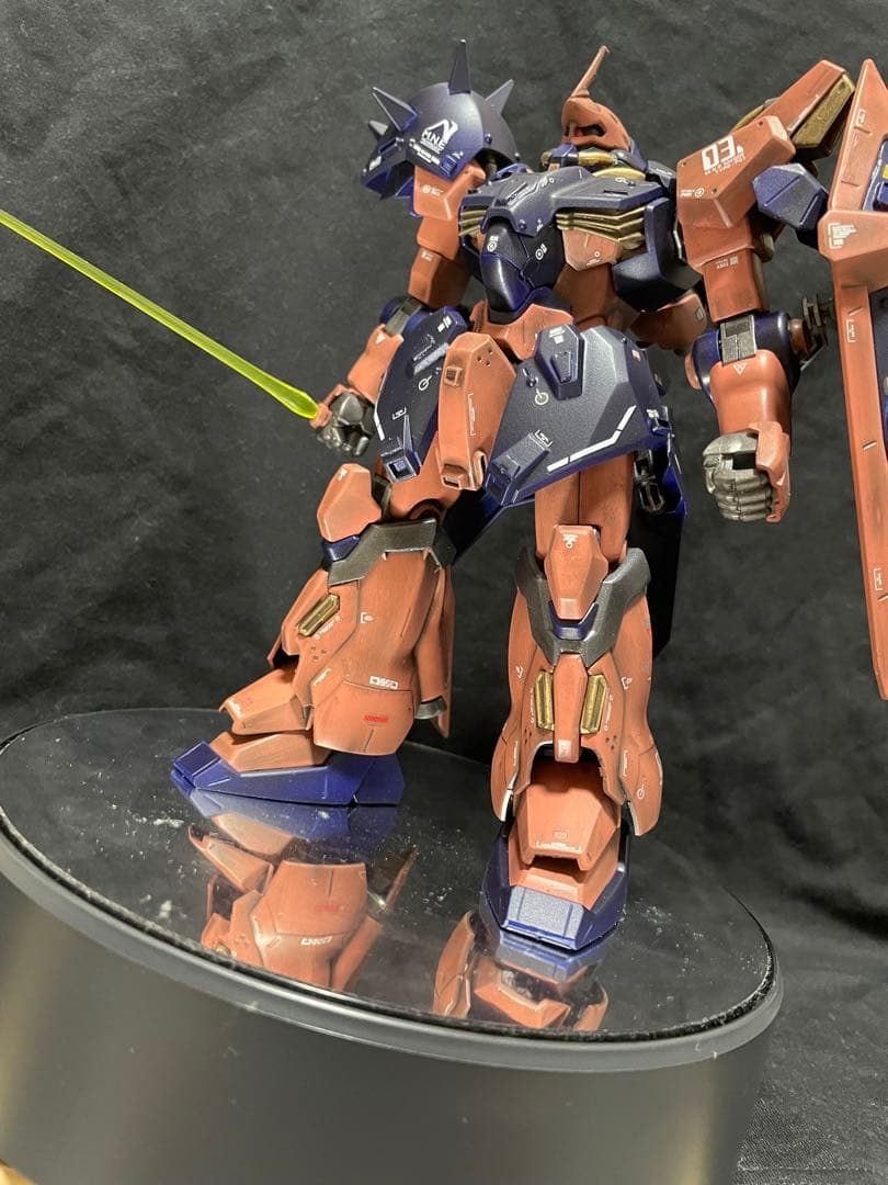 ガンプラHGメッサー塗装完成品