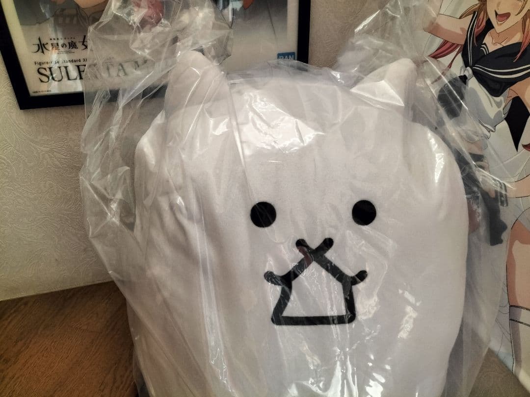 にゃんこ大戦争一番くじ　ラストワン賞 タンクネコ超ビッグぬいぐるみ