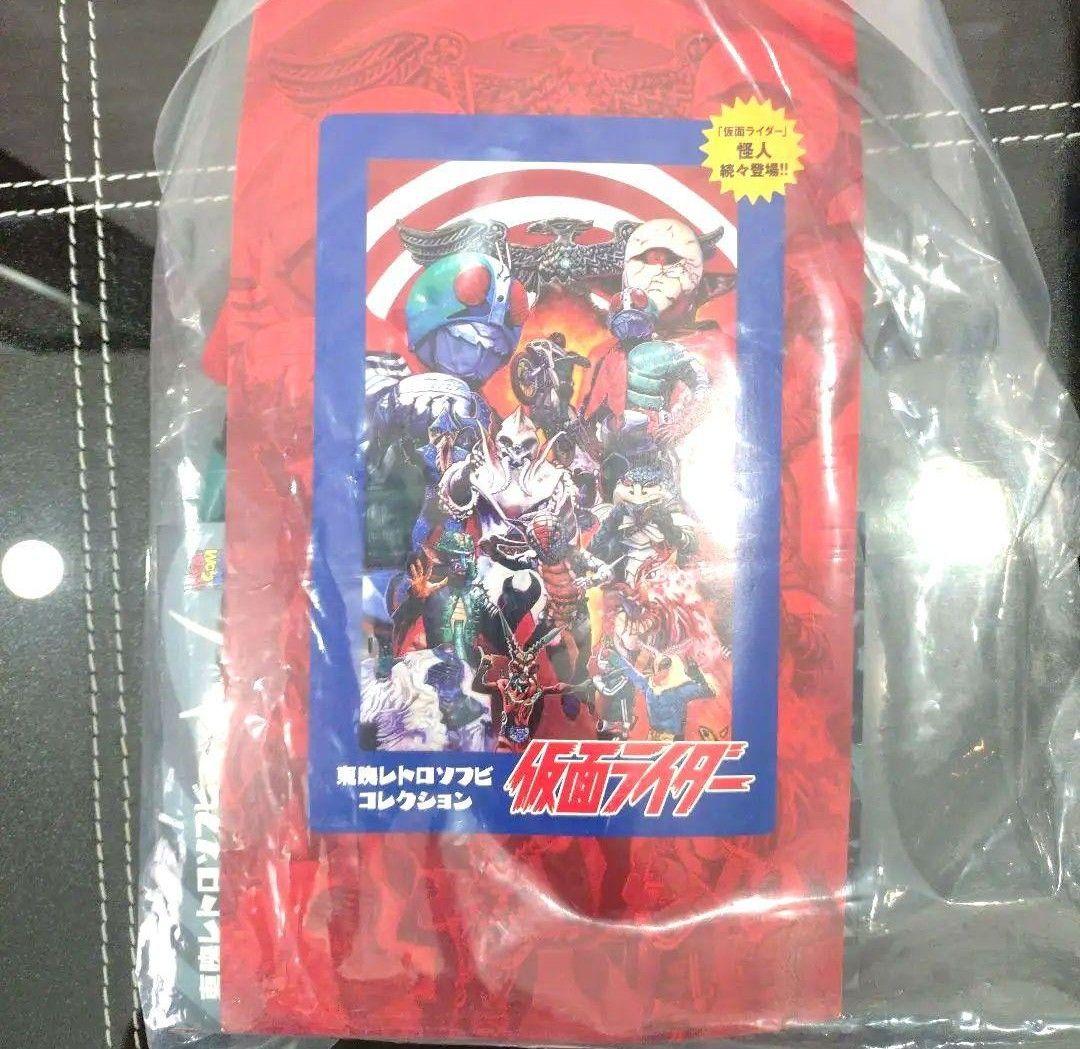 ★メディコムトイ　仮面ライダー旧2号　DX版　面取れ　ソフビ★