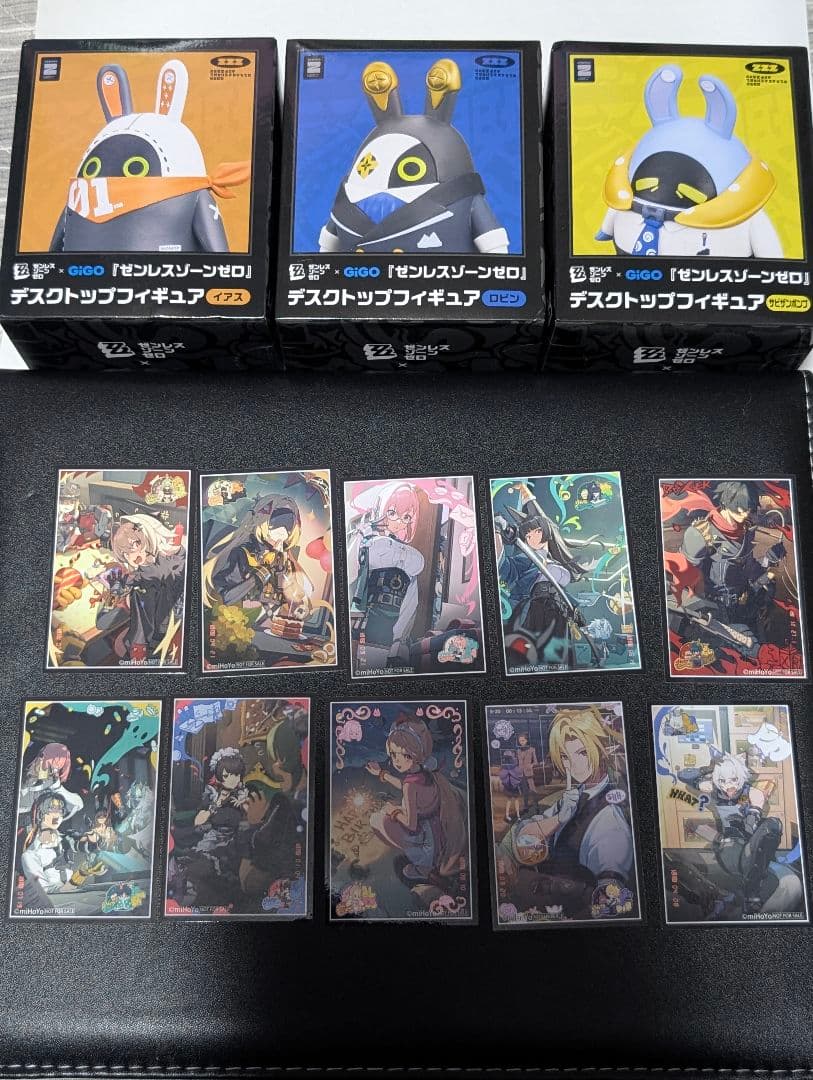 GIGO ゼンゼロ デスクトップフィギュア ステッカー コンプセット コード付き