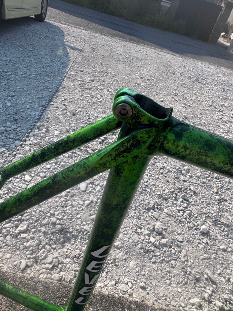 T*e様 LEVEL ピスト・シングルスピードフレーム グリーン