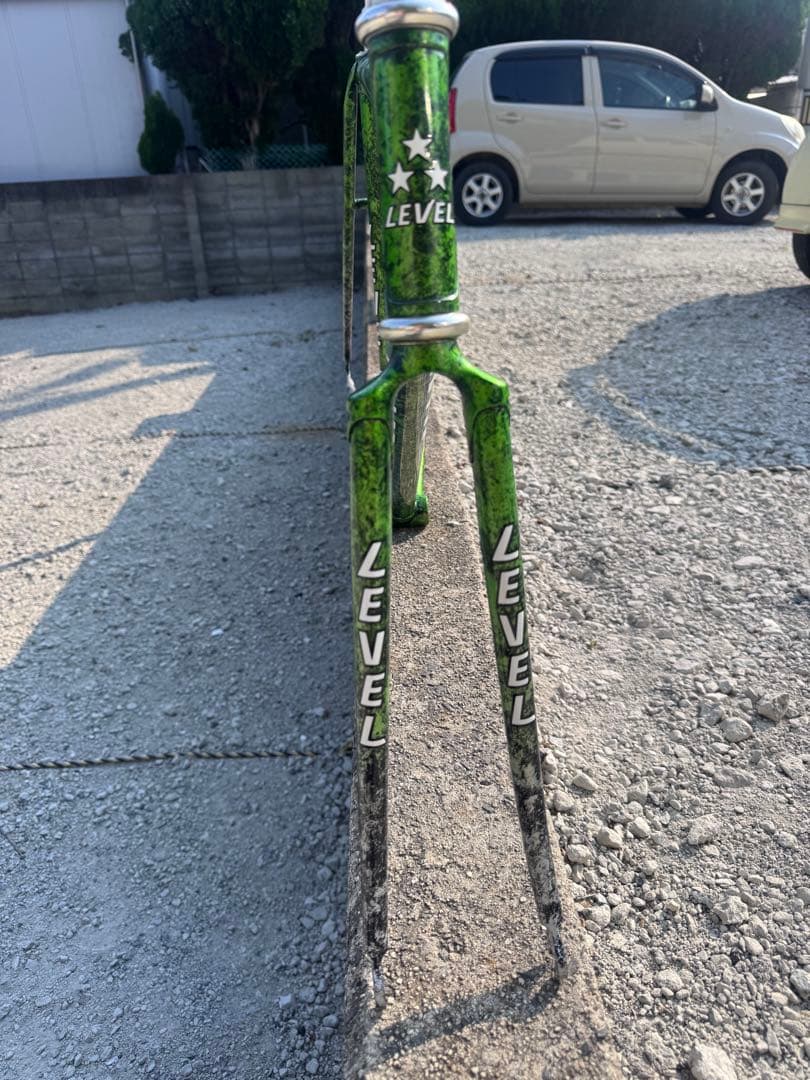 T*e様 LEVEL ピスト・シングルスピードフレーム グリーン